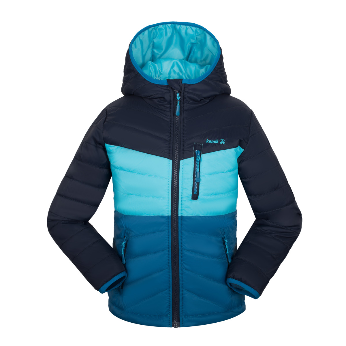 Kamik HARLEY Steppjacke blau