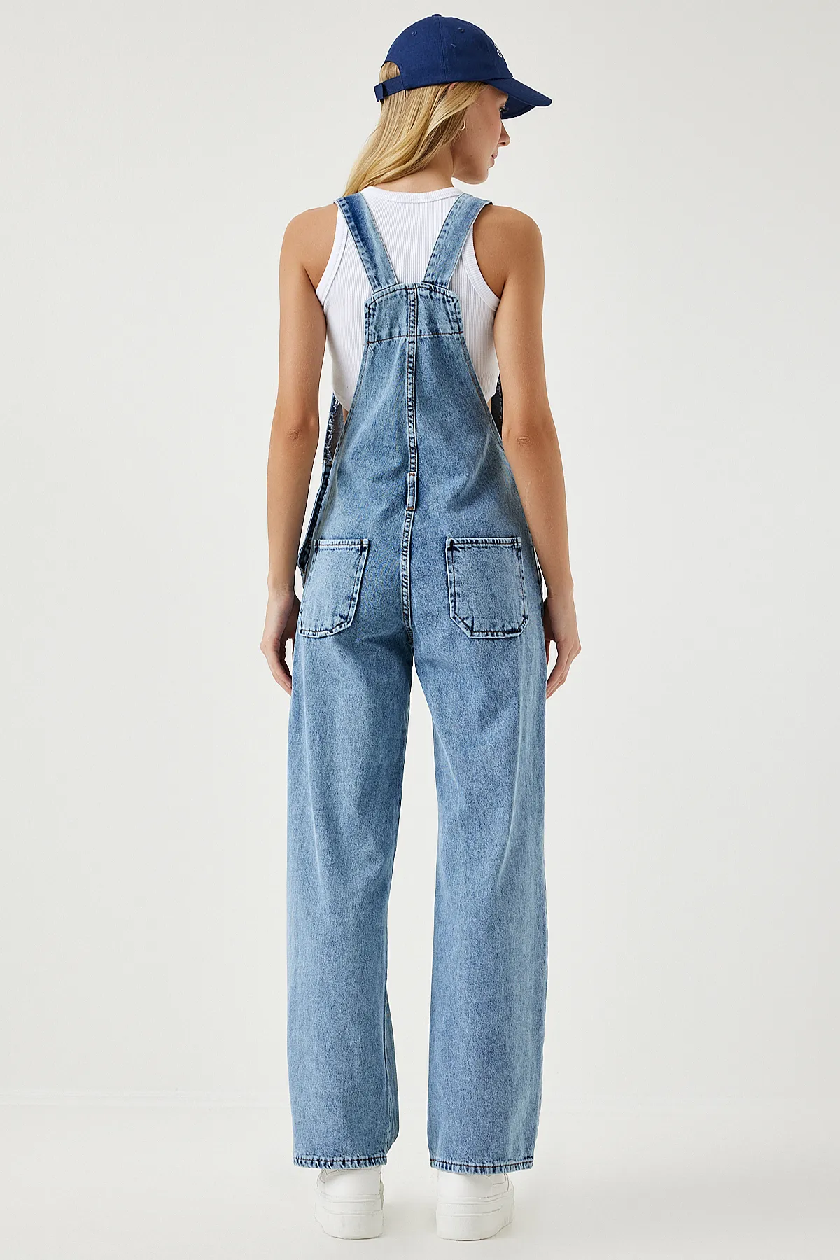 Happiness İstanbul  Jumpsuit - Dunkelblau - Regular Fit