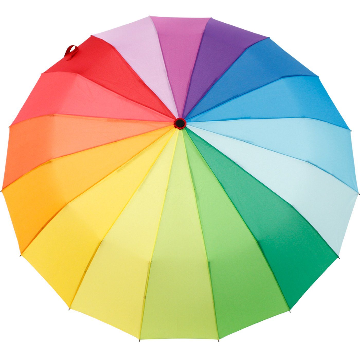 iX-brella Taschenregenschirm Mini mit 16 Streben extra stabil und farbenfroh, farbenfroh
