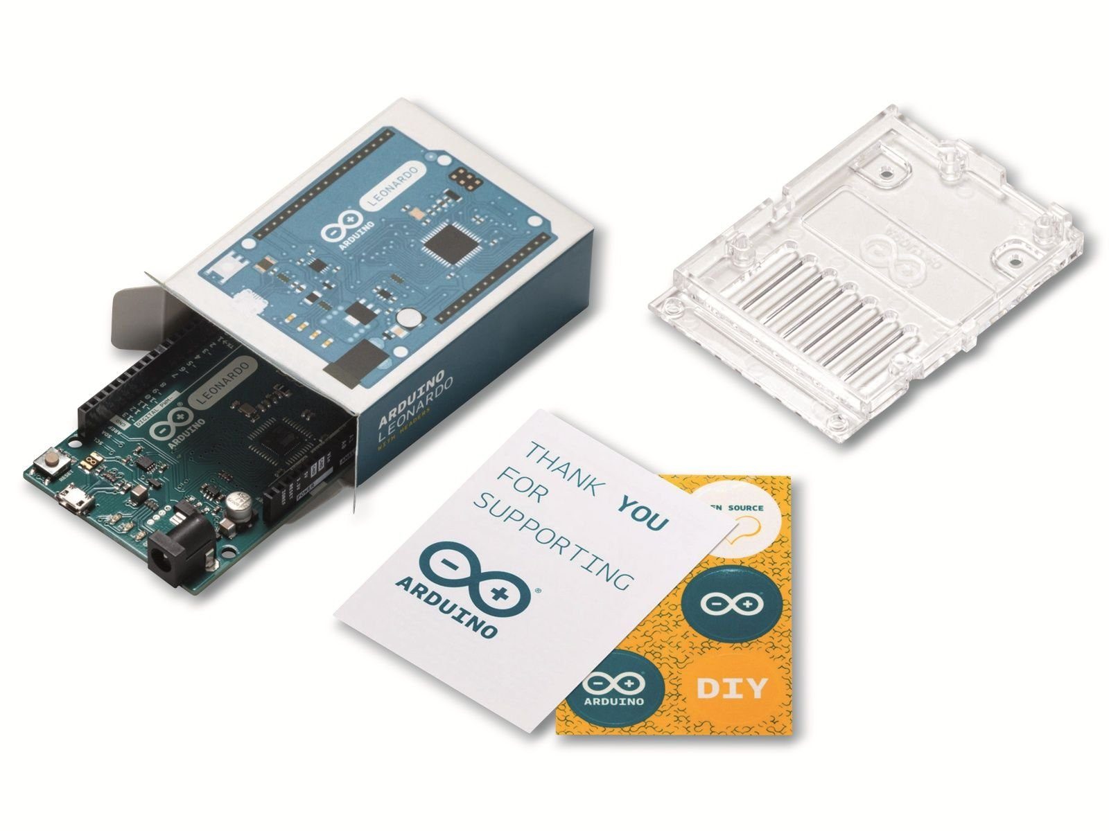 Arduino ARDUINO ®, Board Leonardo (with Headers), A000057 Mini-PC