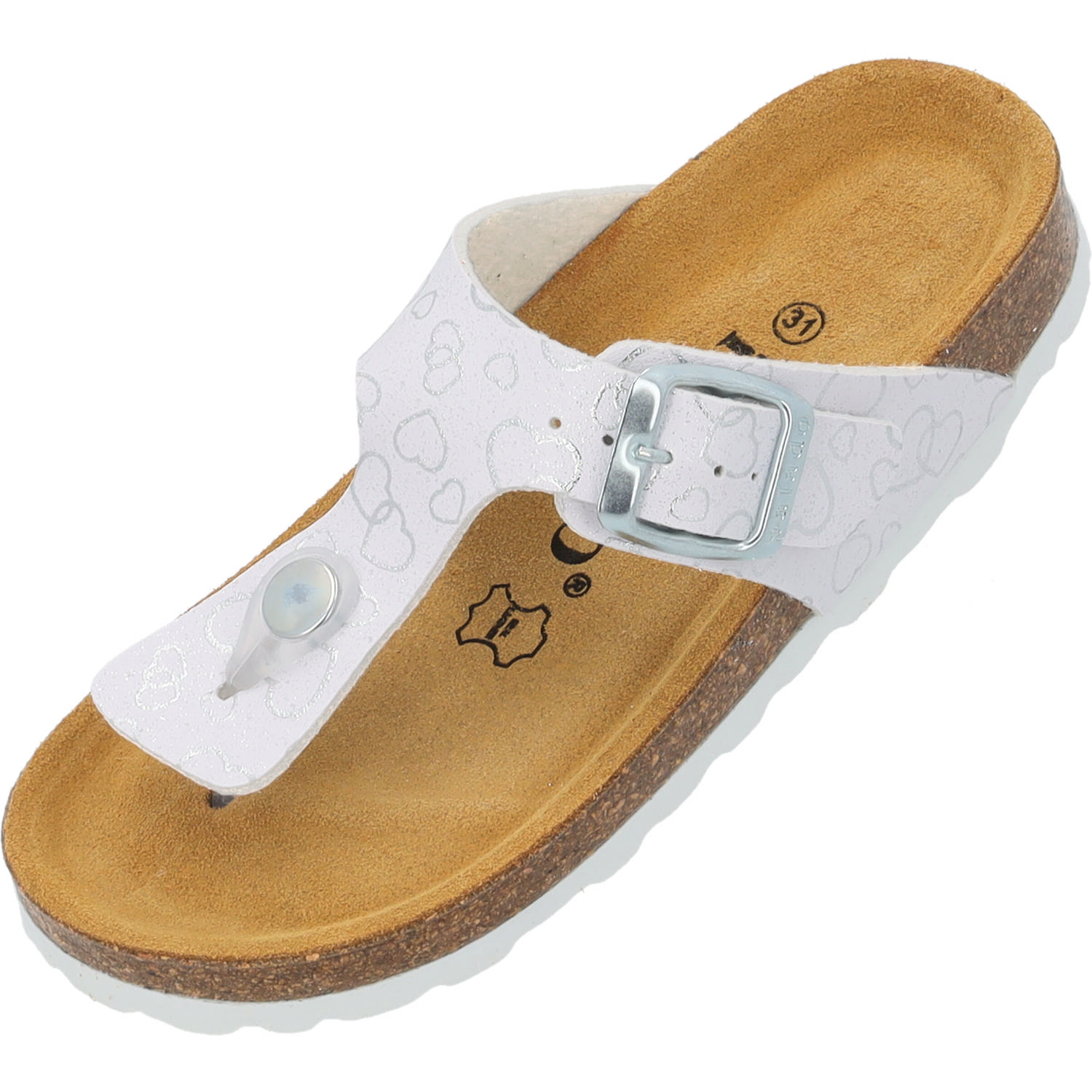 Palado Kids Kos G Love, Zehentrenner, Kinder, Weiß