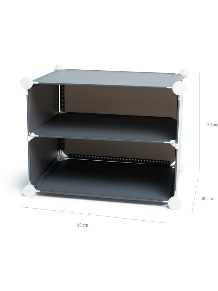 InnovaGoods Schuhschrank in Grau - (B)84 x (H)96 x (T)32 cm günstig kaufen onesize