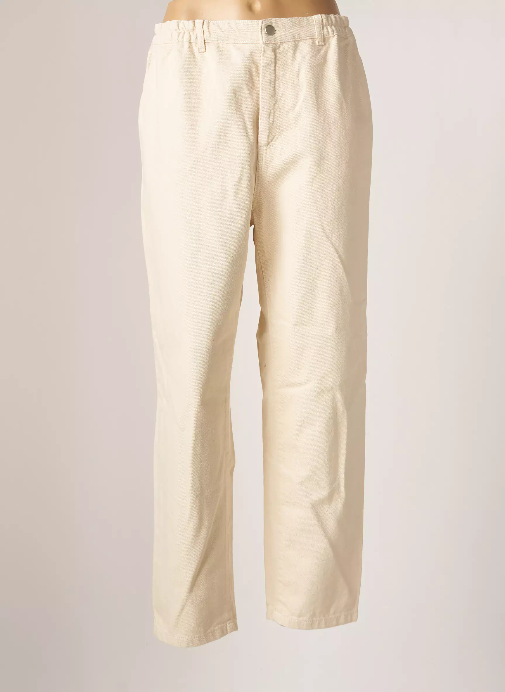 Roseanna Pantalons Droits Femme couleur beige