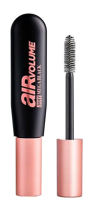 „L'Oréal Paris Air Volume 30H Mega Black“ tušas, ilgai išliekantis ir tankinantis