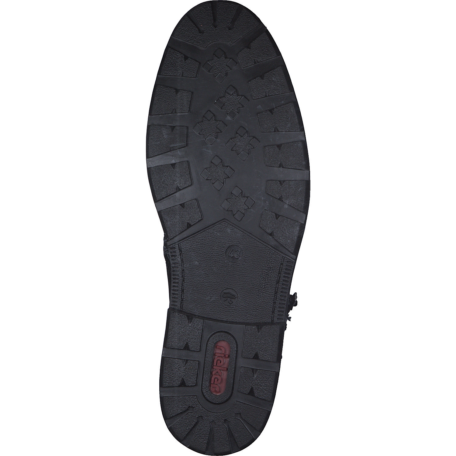 Rieker 15303, Stiefel, Herren, Schwarz