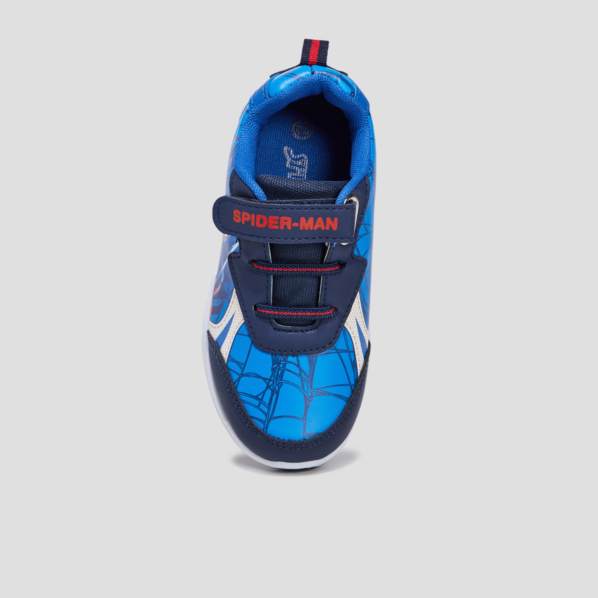 Baskets running Spider-Man bleu garçon | La Halle
