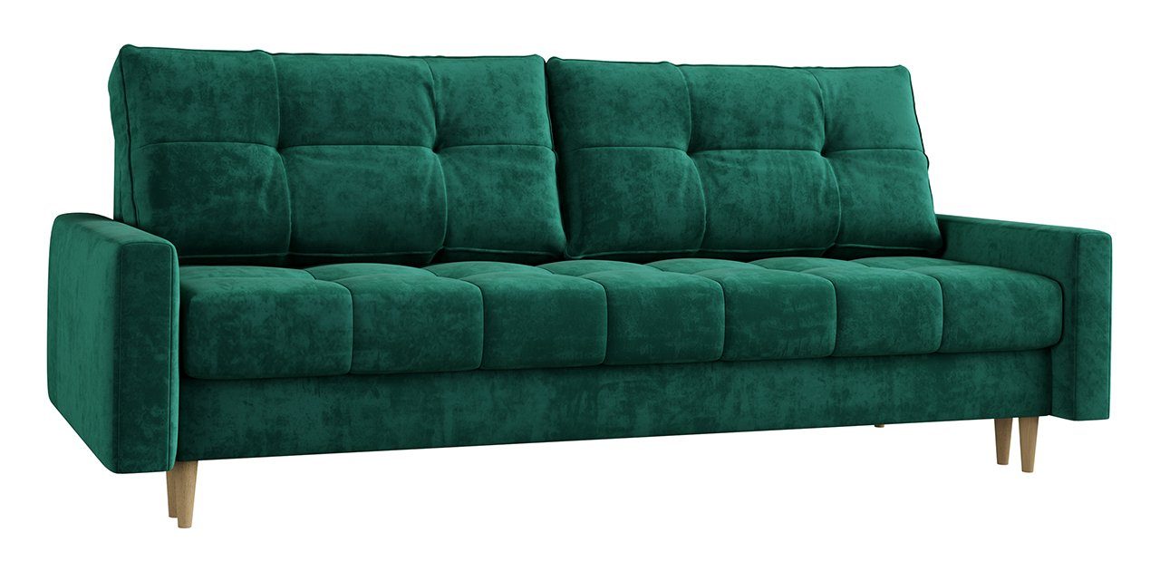 MKS MÖBEL Sofa Scandi, mit Relaxfunktion, mit Schlaffunktion und Bettkasten