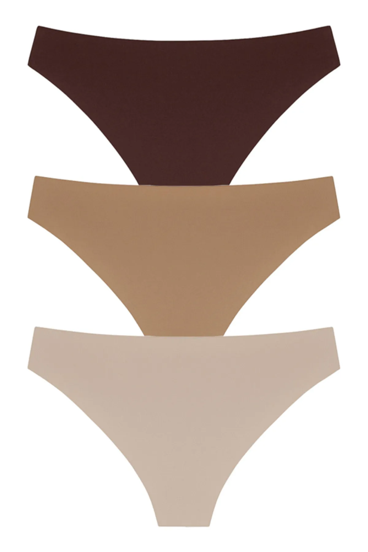 Cottonhill  Lasergeschnittene Damen-Bikini-Höschen im 3er-Pack