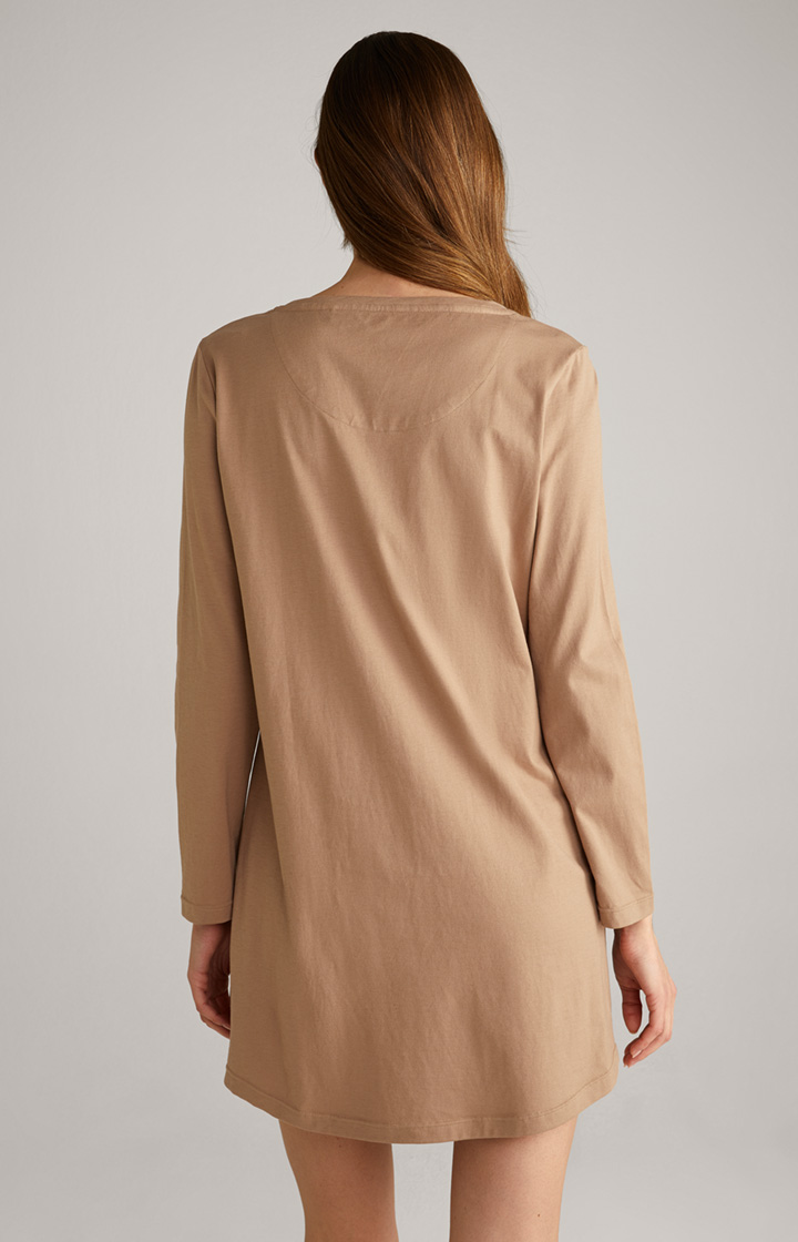 Loungewear Longshirt in Camel