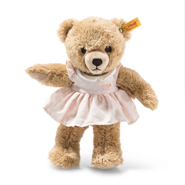 Schlaf-gut-Bär, 25 cm, rosa