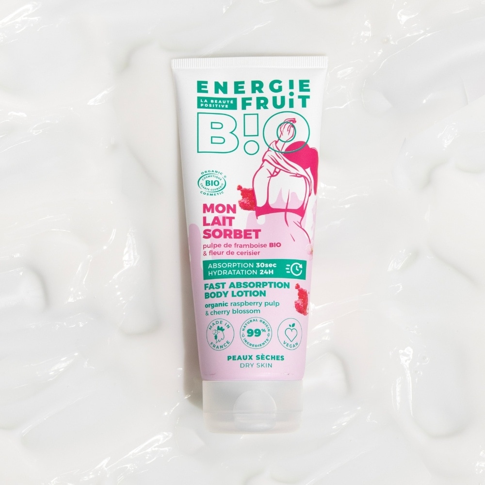 energie fruit LAIT CORPS HYDRATANT | ABSORPTION 30 SECONDES Lait hydratant à absorption rapide