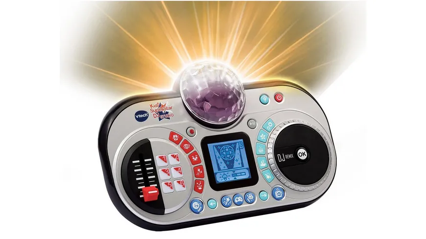 VTech - Kiditronics - Kidi Super Star DJ Studio, schwarz