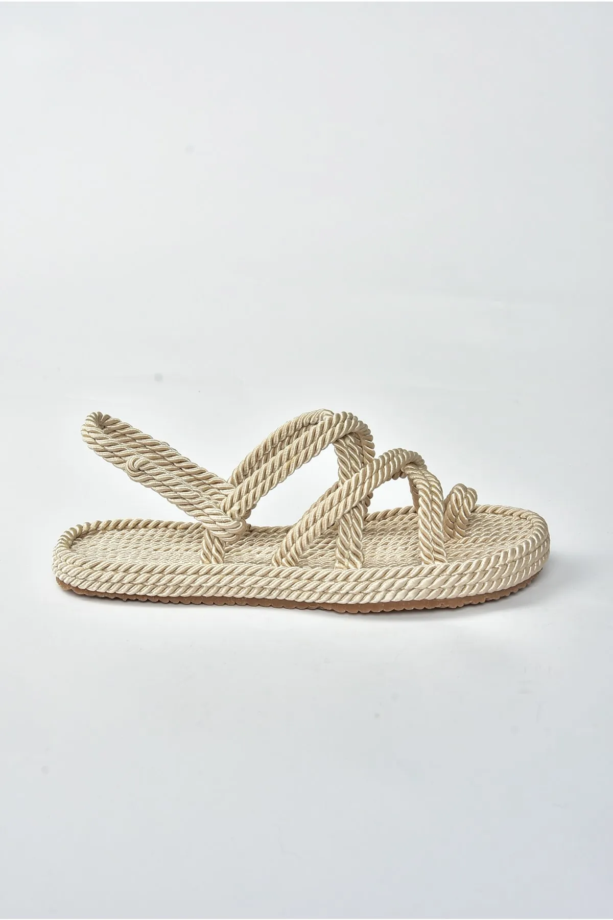 Fox Shoes  Hellbraune Damensandalen F470135104