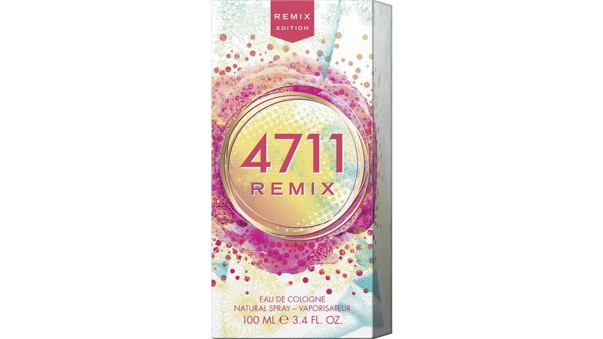4711 Remix FESTIVAL VIBES Eau de Cologne Naturalspray 100 ml
