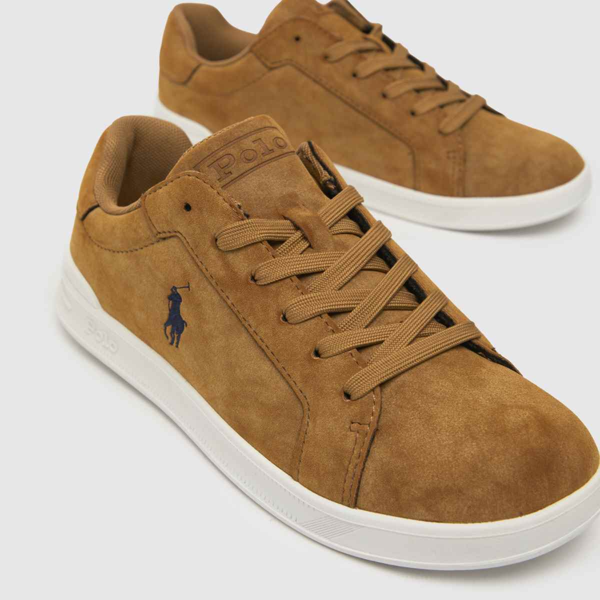 Polo Ralph Lauren barna Heritage Court II fiú gyerek sportcipő