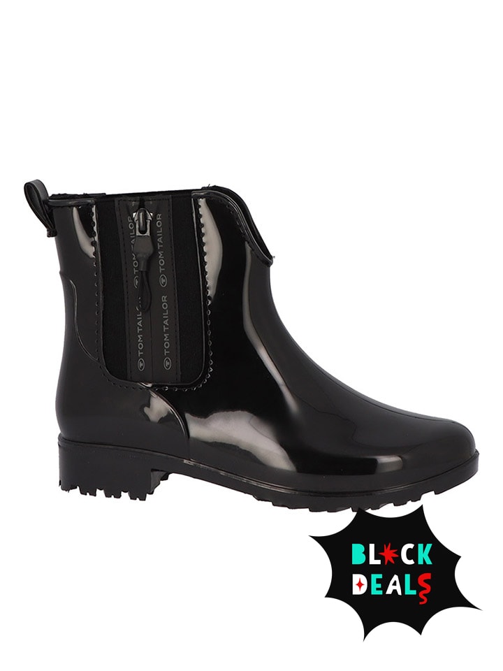 Tom Tailor Boots in Schwarz günstig kaufen