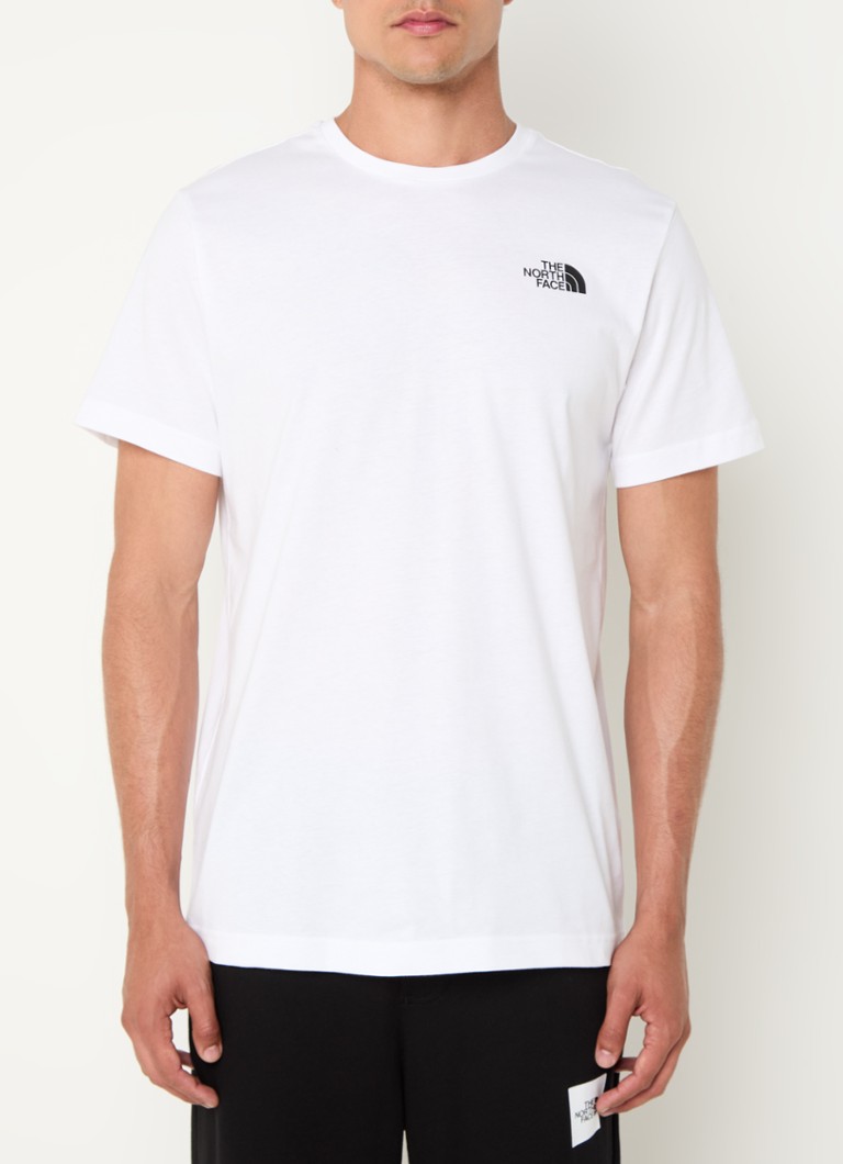 Tricou The North Face cu logo și imprimeu pe spate.