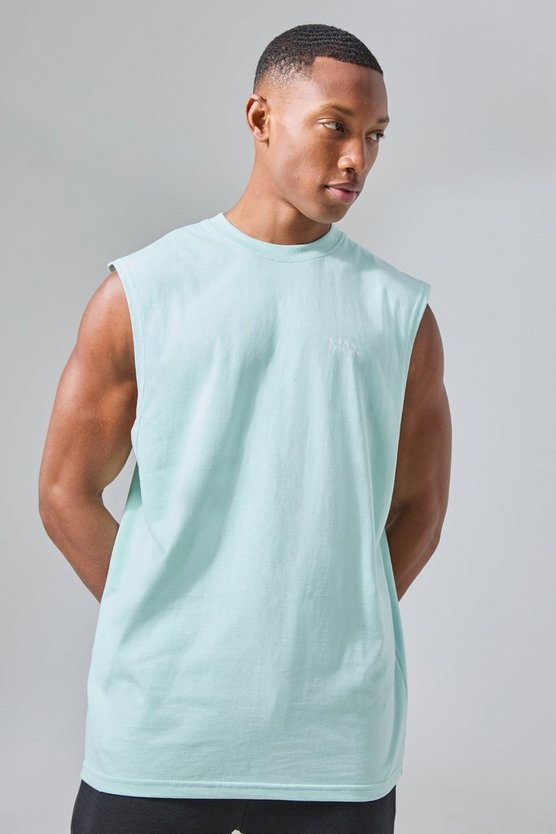 Man Active Jersey-Tanktop