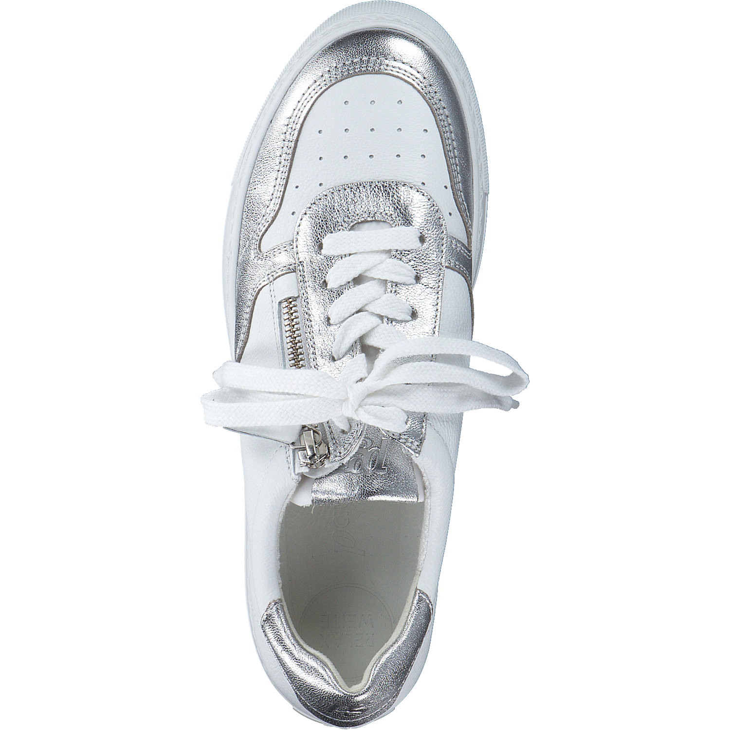 Paul Green 5155, Sneakers Low, Damen, clay/white