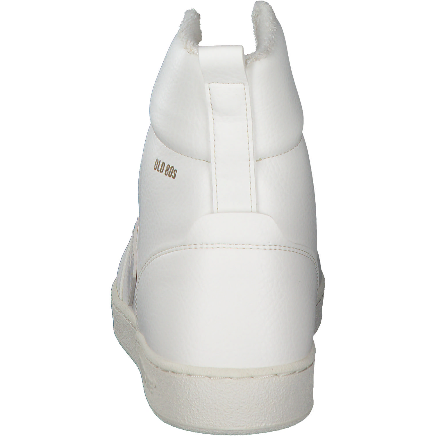 Flamingos Old 80s, Sneakers High, Damen, all white