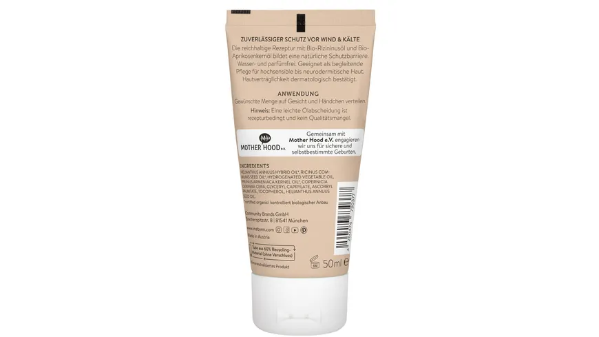 MABYEN Baby Creme Wind & Wetter 50 ml