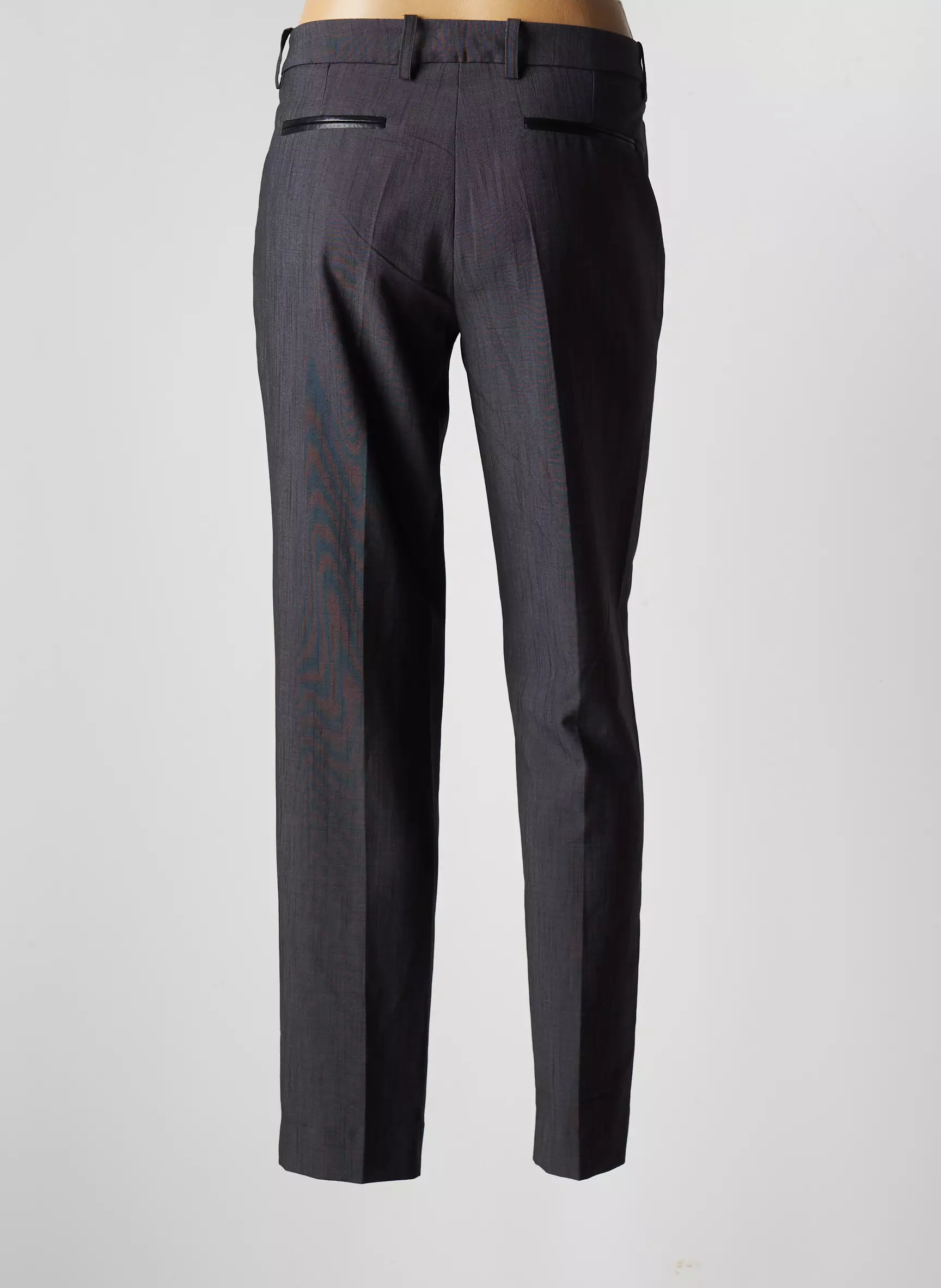Manigance Pantalons Droits Femme couleur gris