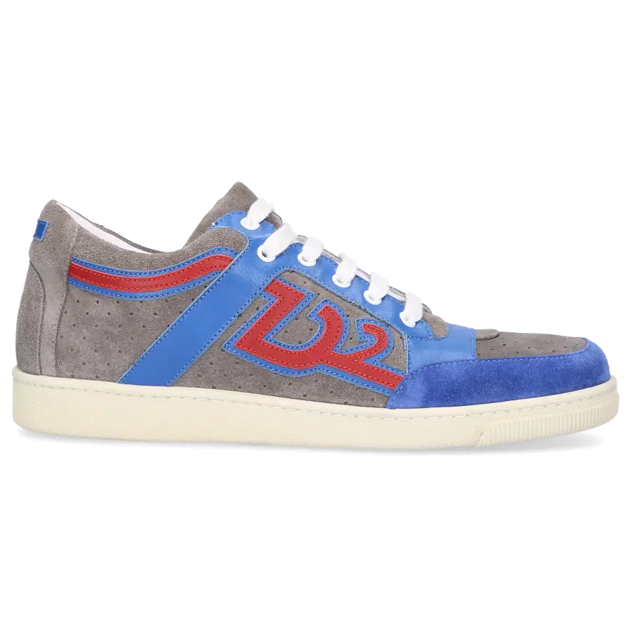 Dsquared2 - Sneaker low SN016 Kalbsleder - grau