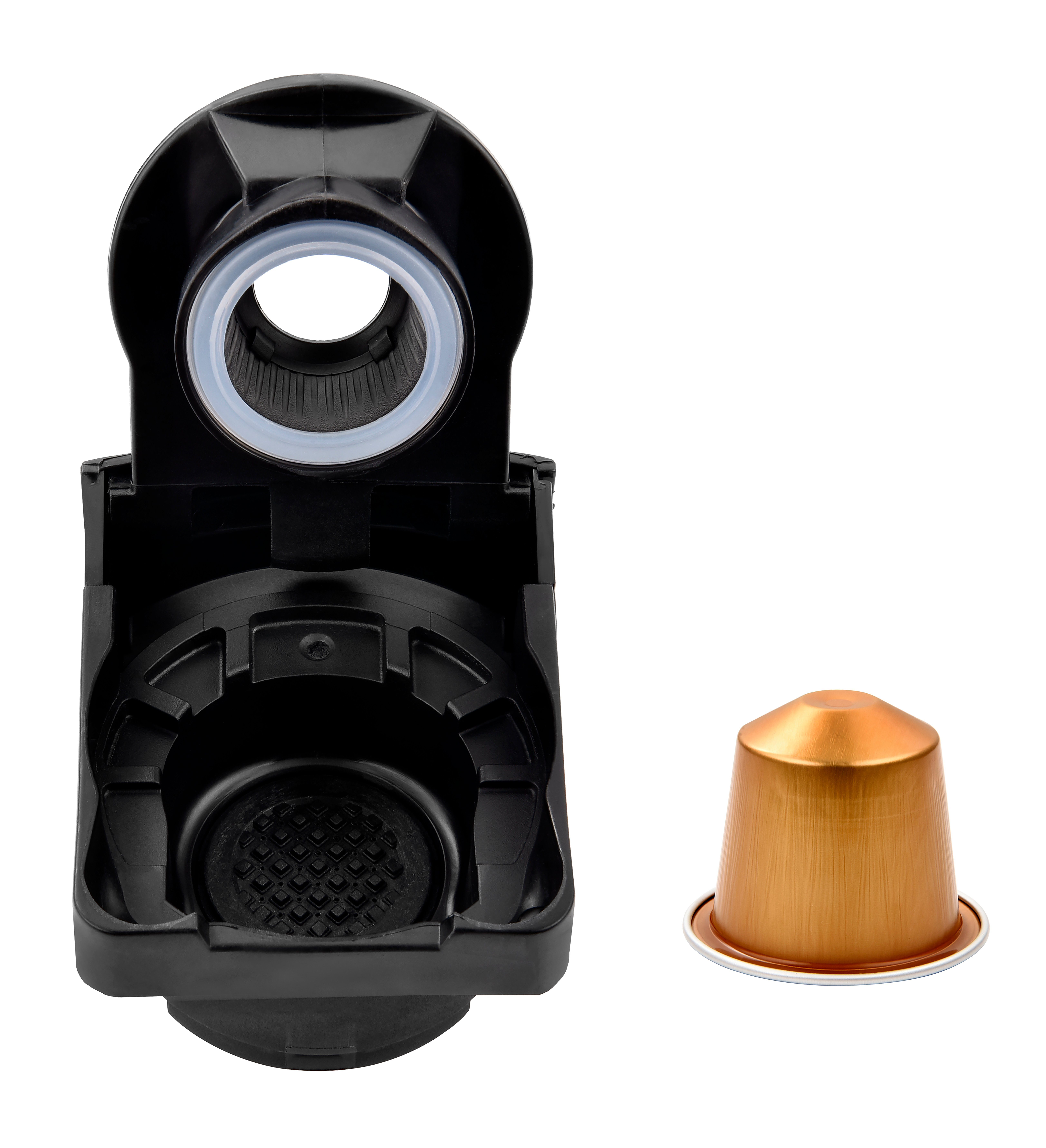 Team Kalorik Kapsel-/Kaffeepadmaschine BrewCraft Pro, 4-in-1 Kaffeemaschine: Nespresso, Dolce Gusto, Kaffeepulver & Pads