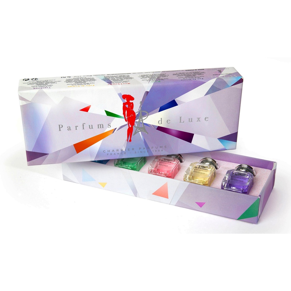 Charrier COFFRET PARFUMS DE LUXE Coffret de 5 miniatures d'Eaux de Parfum
