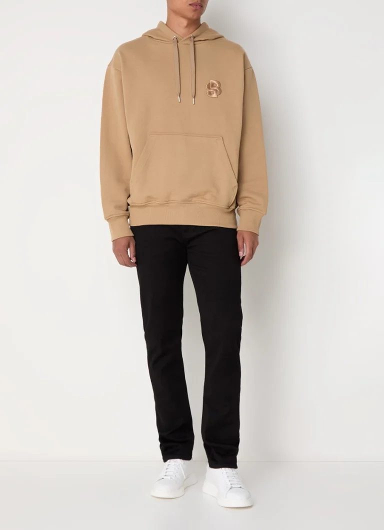HUGO BOSS C_Sullivan hoodie with logo embroidery