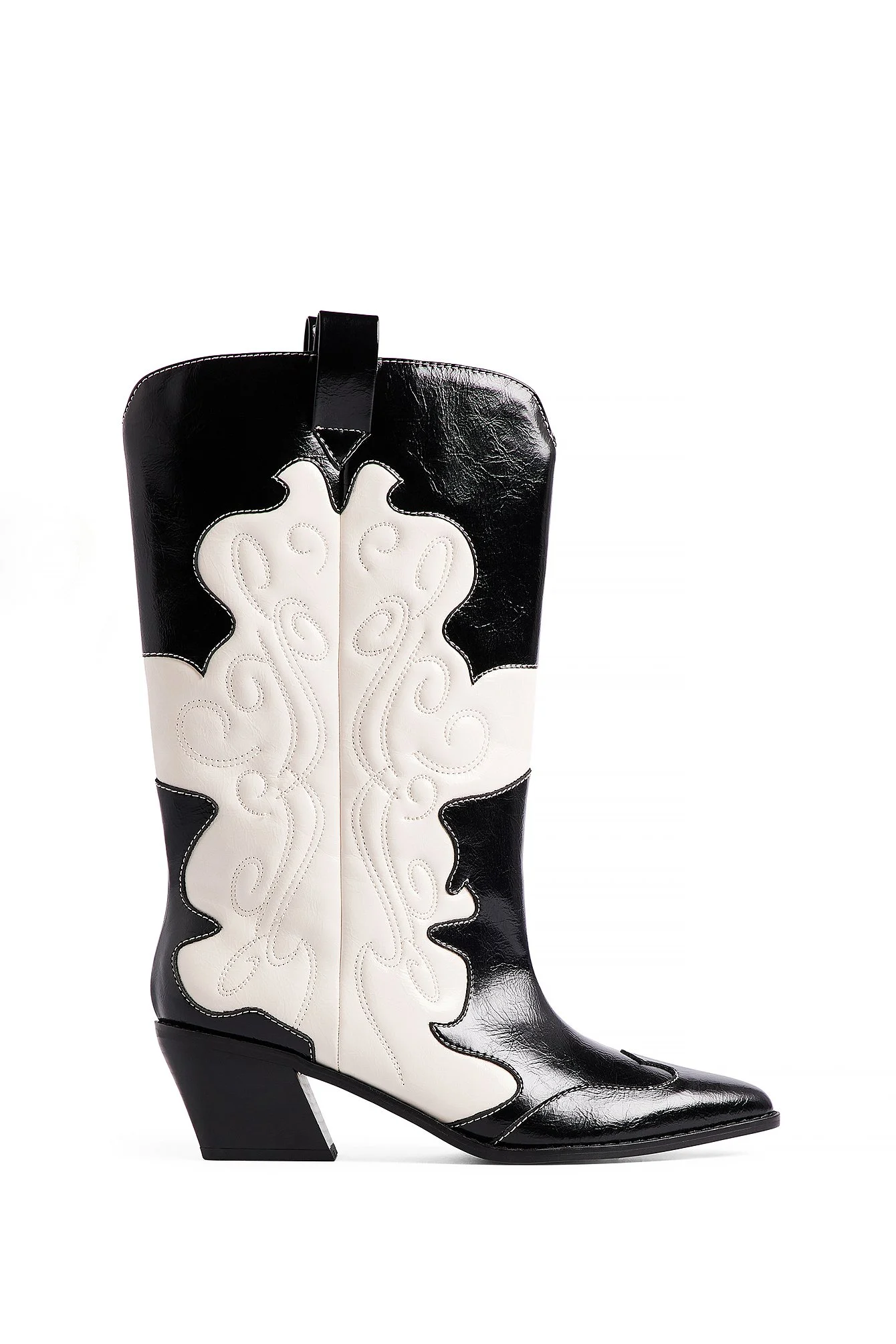 Wadenhohe Cowboy-Stiefel