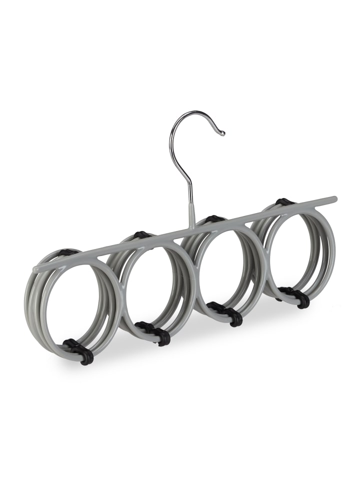 relaxdays Schalhalter in Grau günstig kaufen onesize
