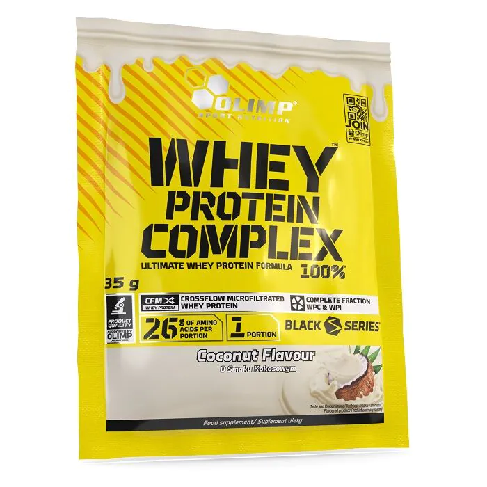 Olimp Whey Protein Complex pulver kokossmag