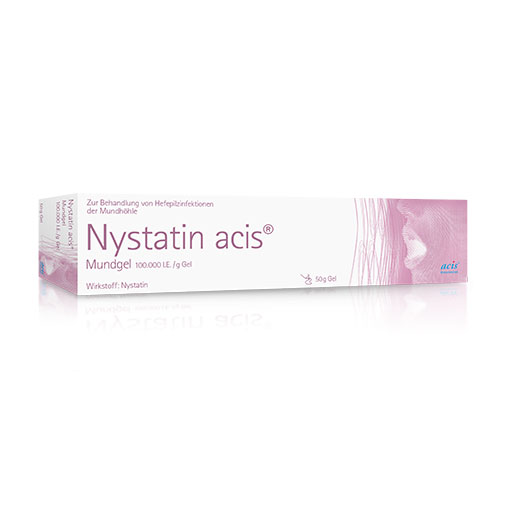 NYSTATIN acis Mundgel  50 g  Gel