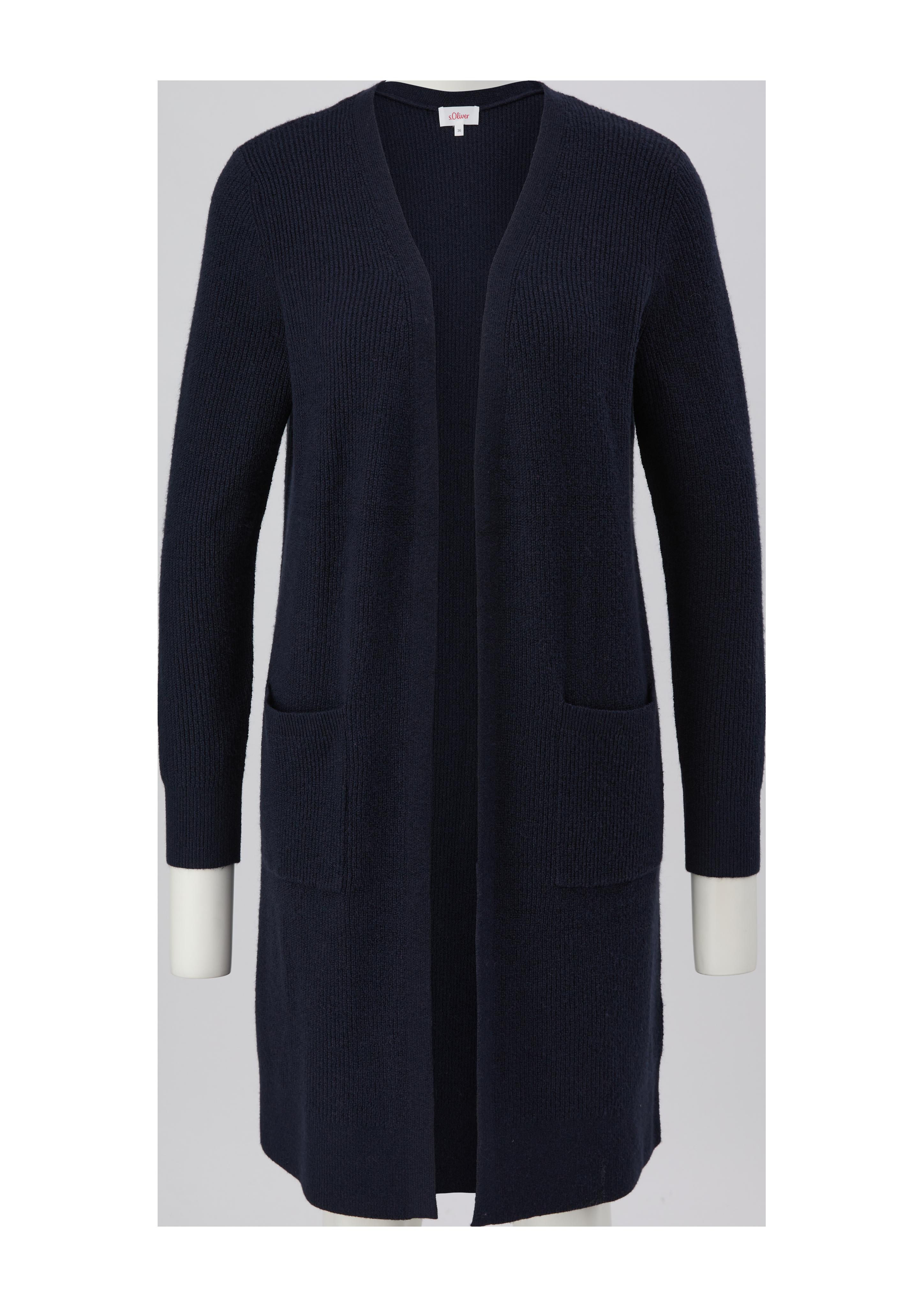 Cardigan mit Rippstruktur  2125671-5959