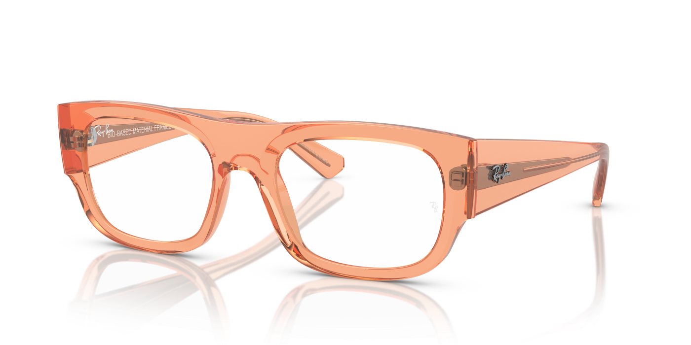 KRISTIN OPTICS BIO-BASED - Transparent Portocaliu Lucios