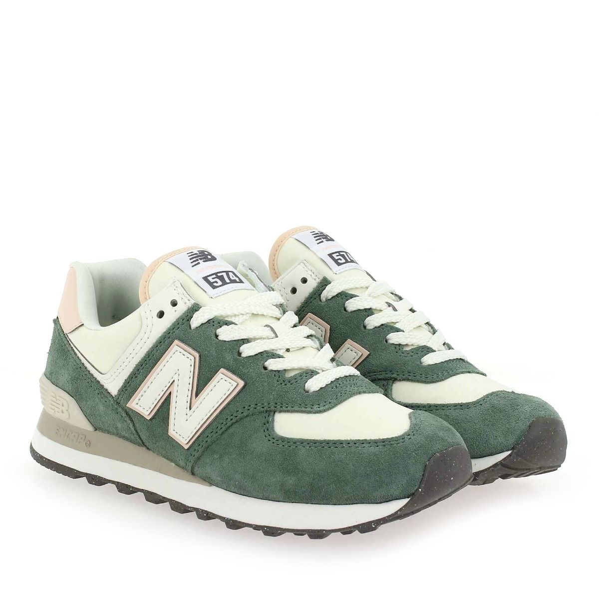 New Balance  WL574AJ2 - Vert Crème