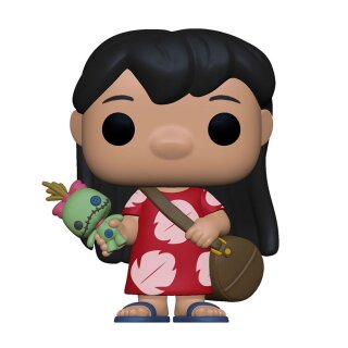 Lilo & Stitch POP! Disney Vinyl Figur Lilo w/Scrump 9 cm