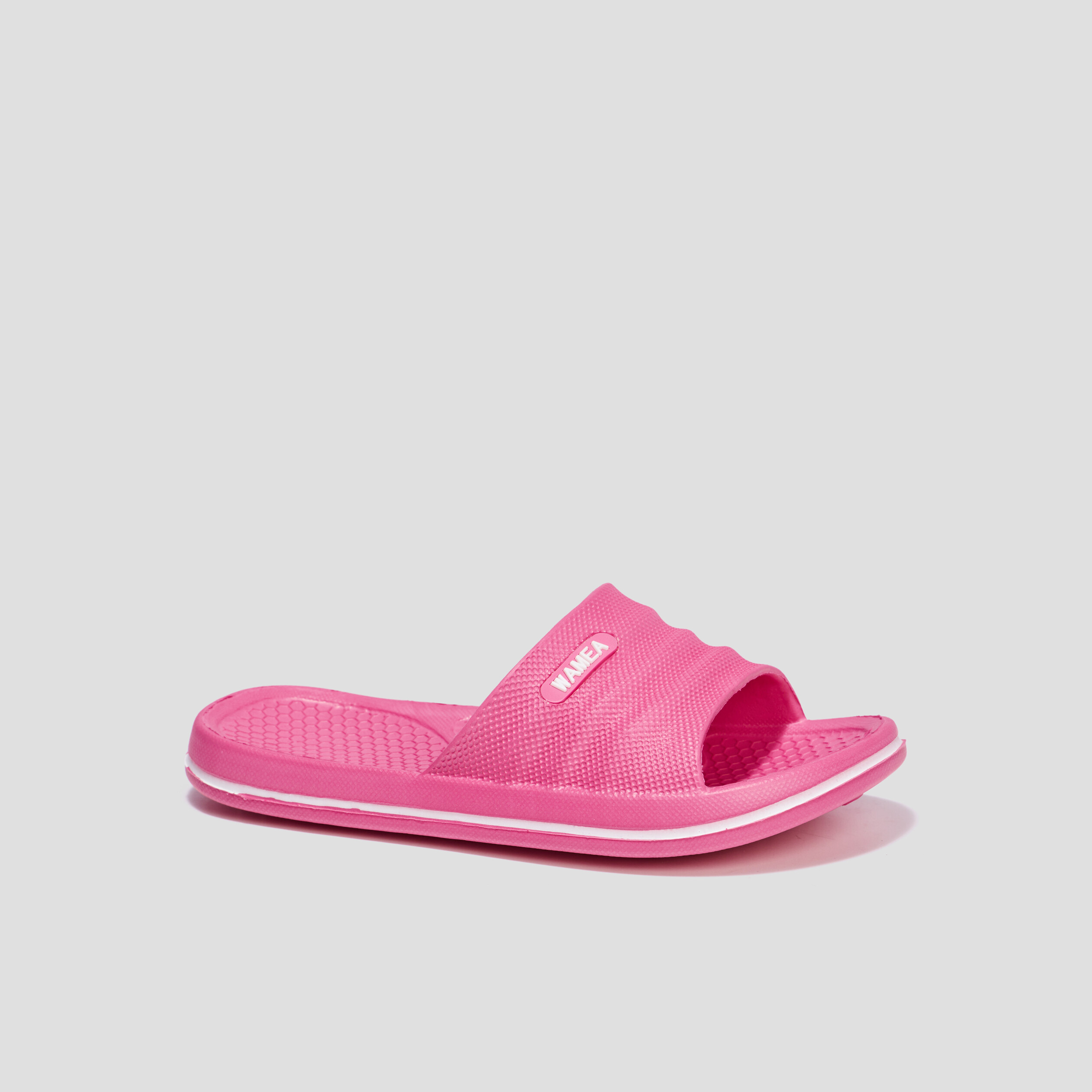 Mules de plage Wamea rose fushia fille | La Halle