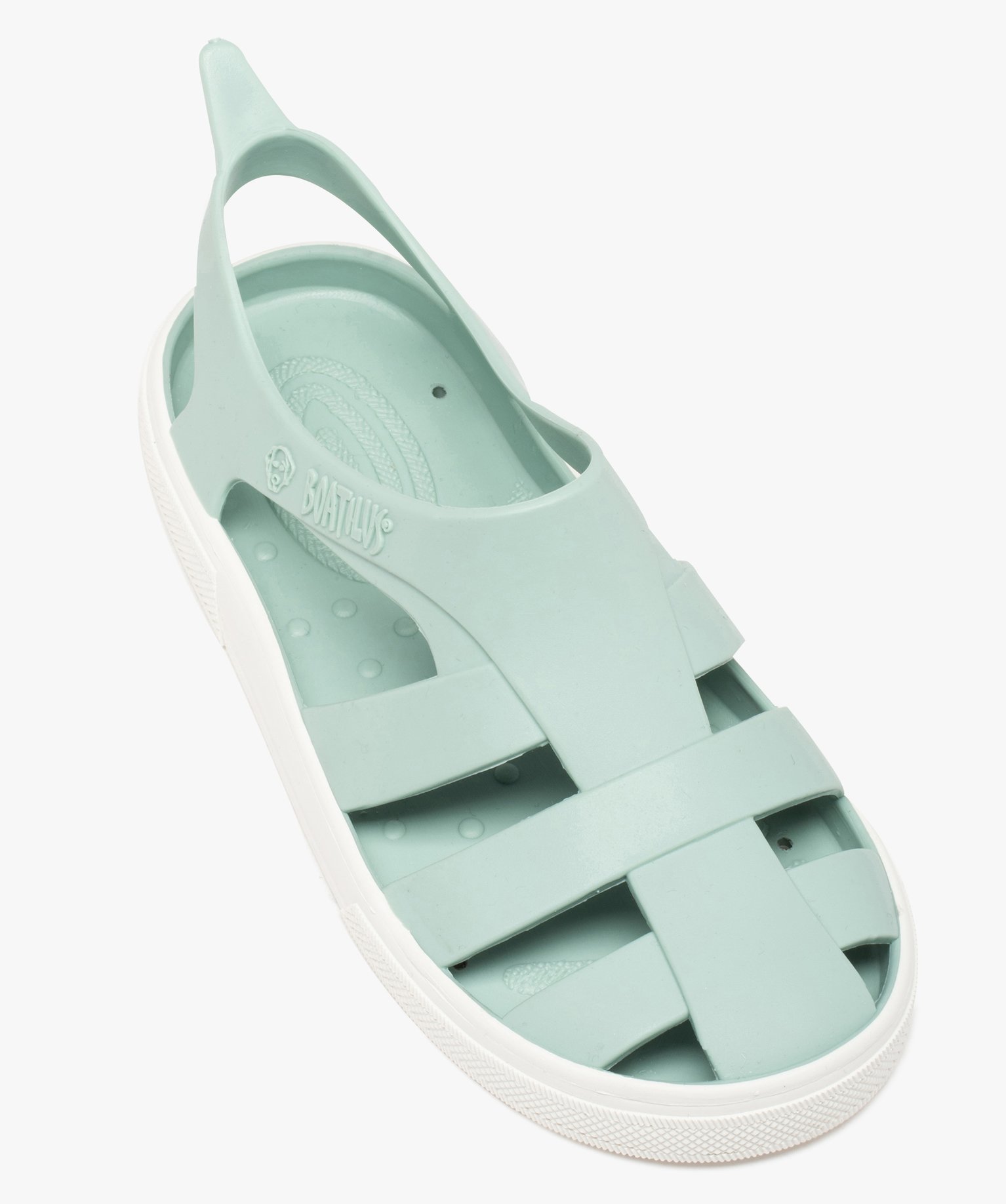 Sandales de plage fille extra souples - Boatilus vert | GEMO