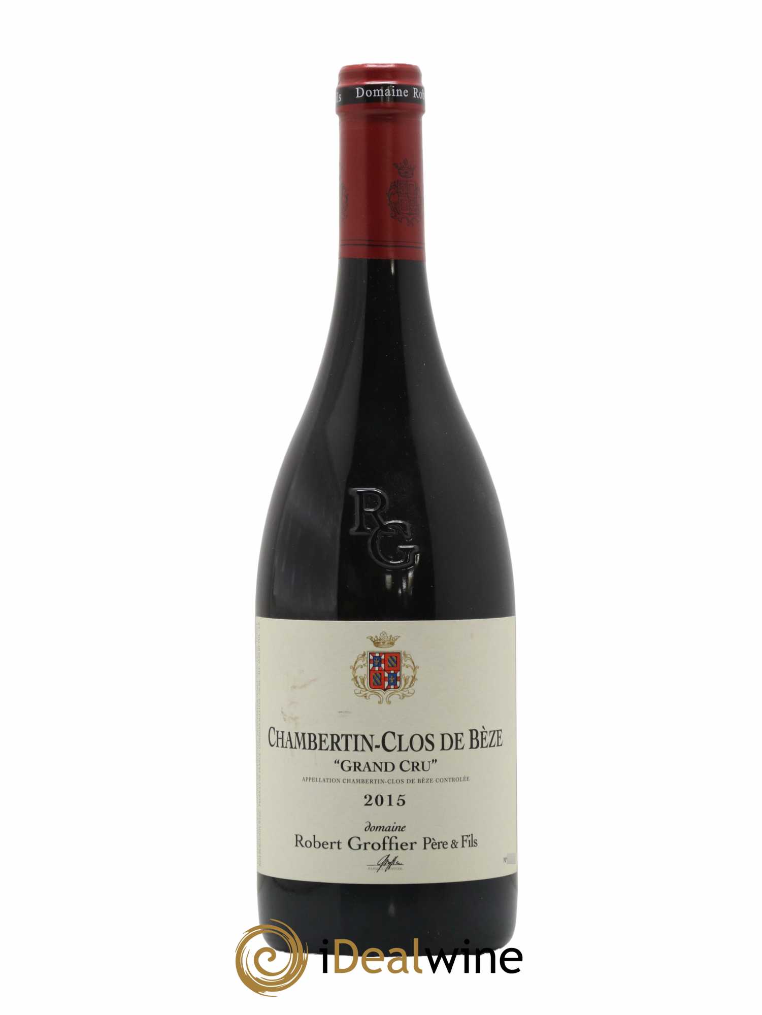Chambertin Clos de Bèze Grand Cru Robert Groffier Père & Fils (Domaine)  2015 - Lot de 1 Bouteille