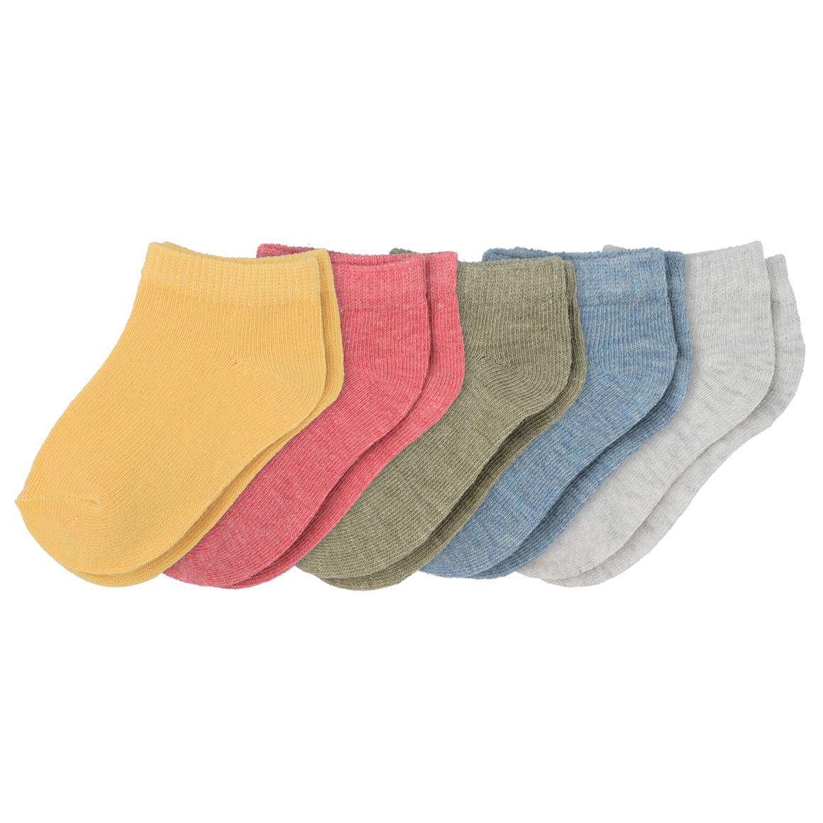 5 Paar Baby Sneaker-Socken im Set
