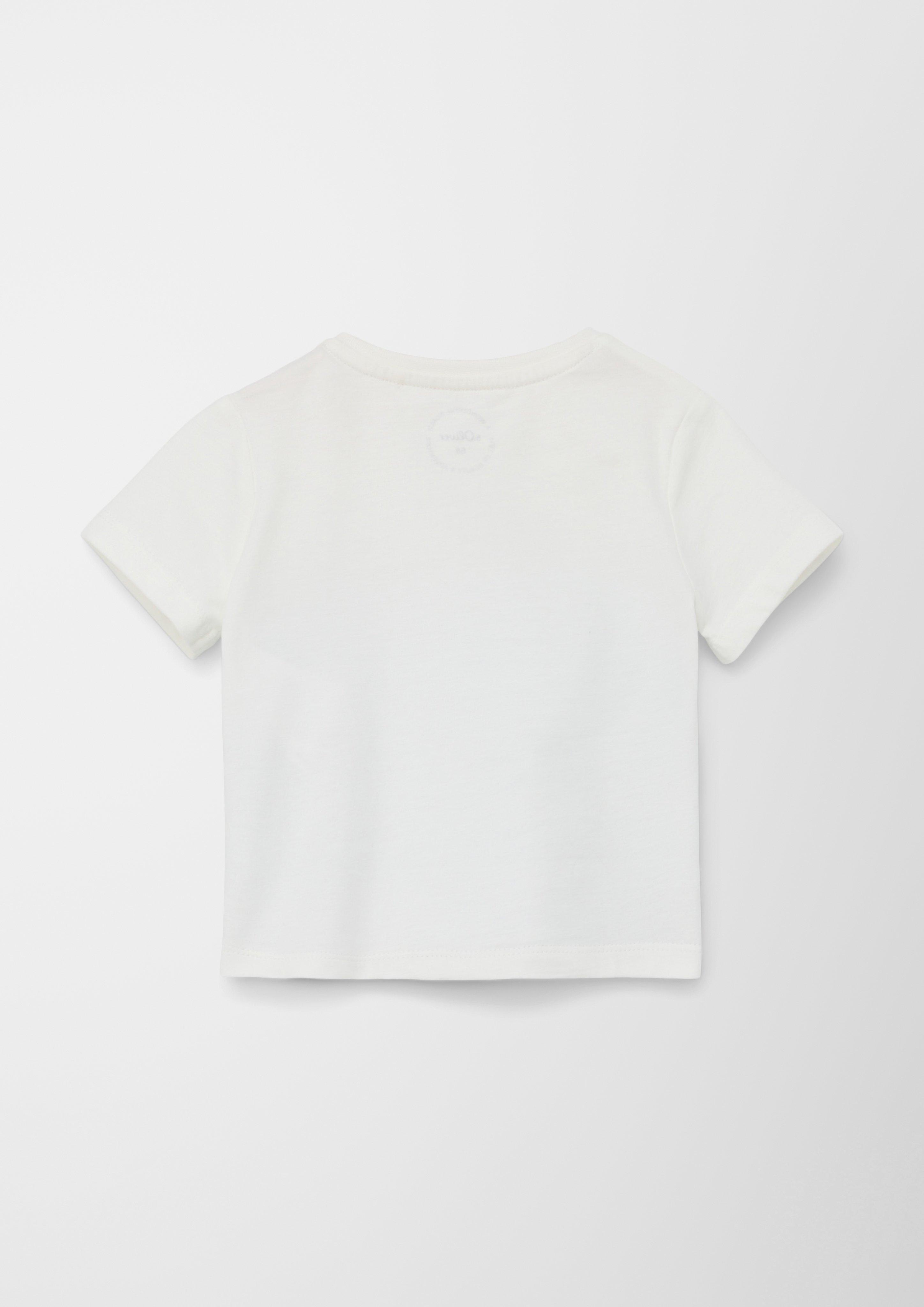 Baumwollshirt mit Applikation  2128683-0210
