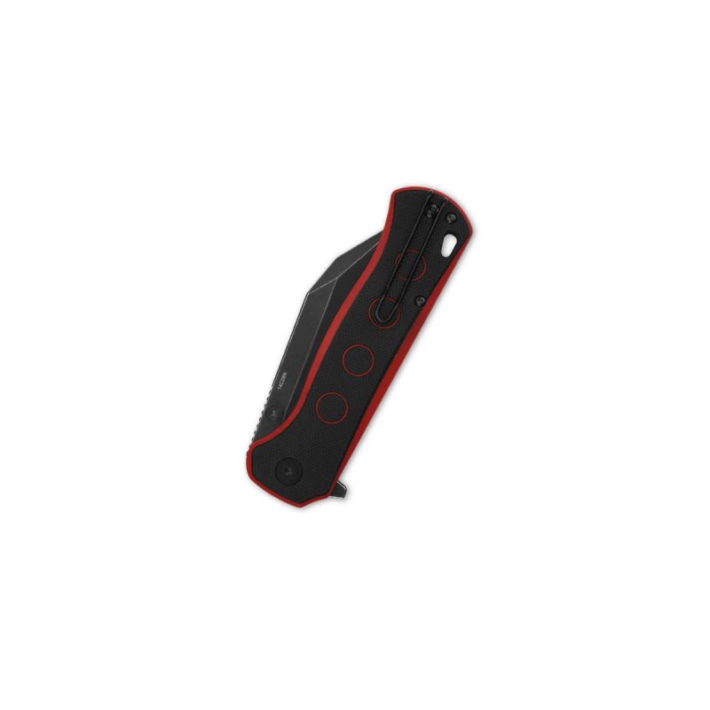 QSP Swordfish G-10 Black STW QS149-A2 Red\/Black