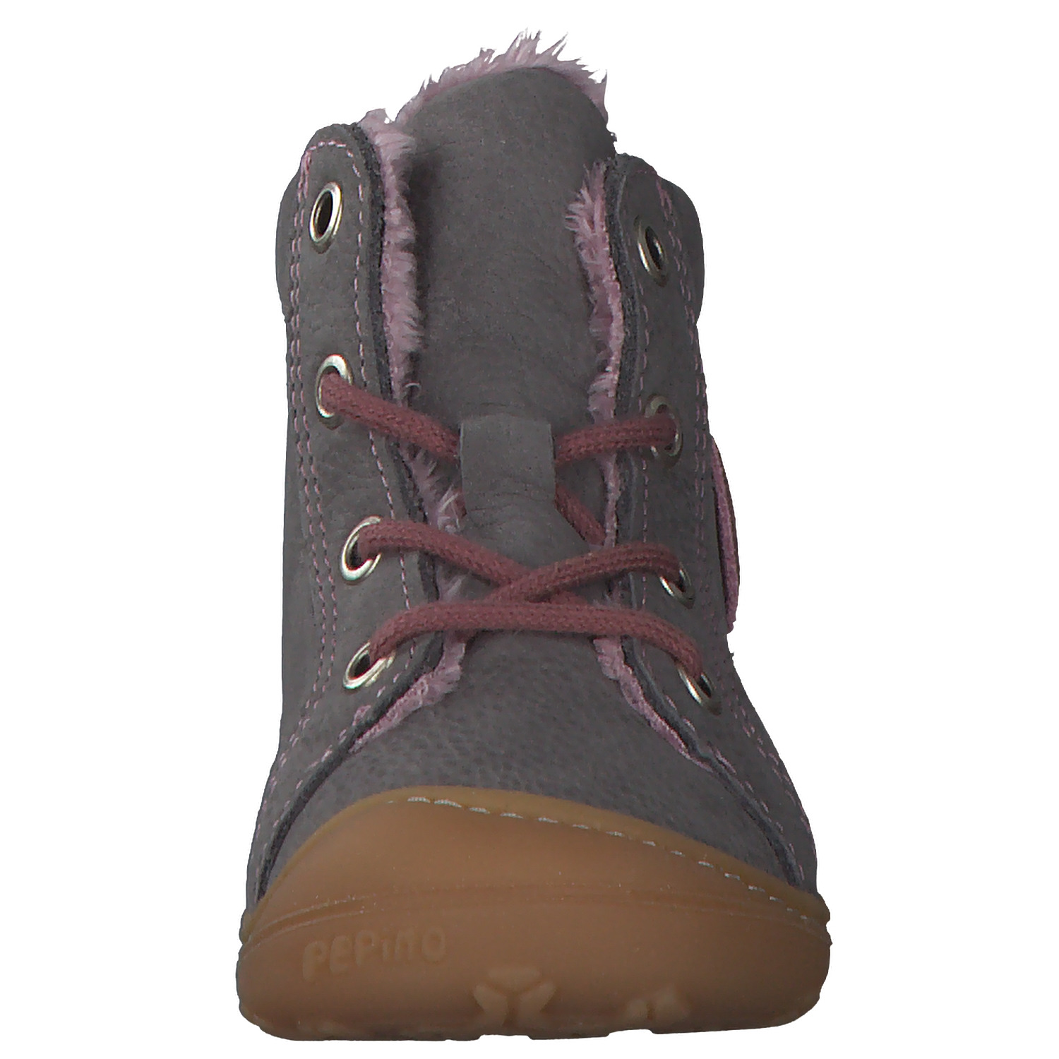 Ricosta Georgie 1202402 W, Lauflernschuhe, Kinder, Grau/Pink