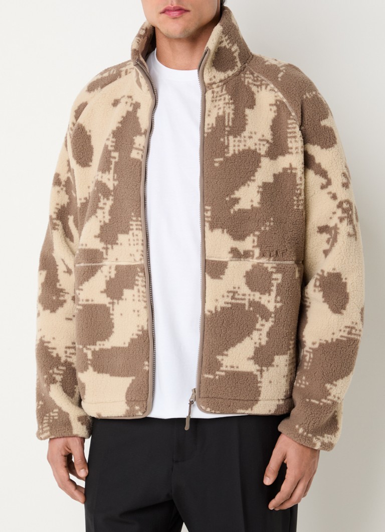 Colete polar OLAF Pixel com bolsos laterais