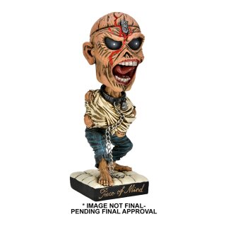 Iron Maiden Head Knocker Wackelkopf-Figur Piece of Mind Eddie 20 cm