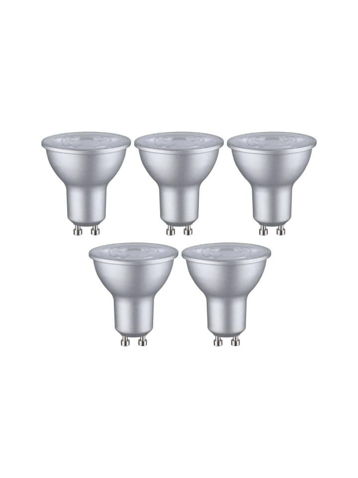 paulmann Standard 230V LED Reflektor Reflektor GU10 460lm 4,9W 2700K  Weißaluminium E günstig kaufen onesize