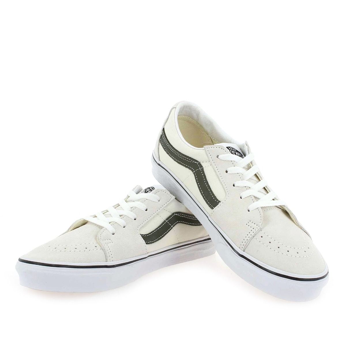 Vans  SK8-LOW - Écru Kaki