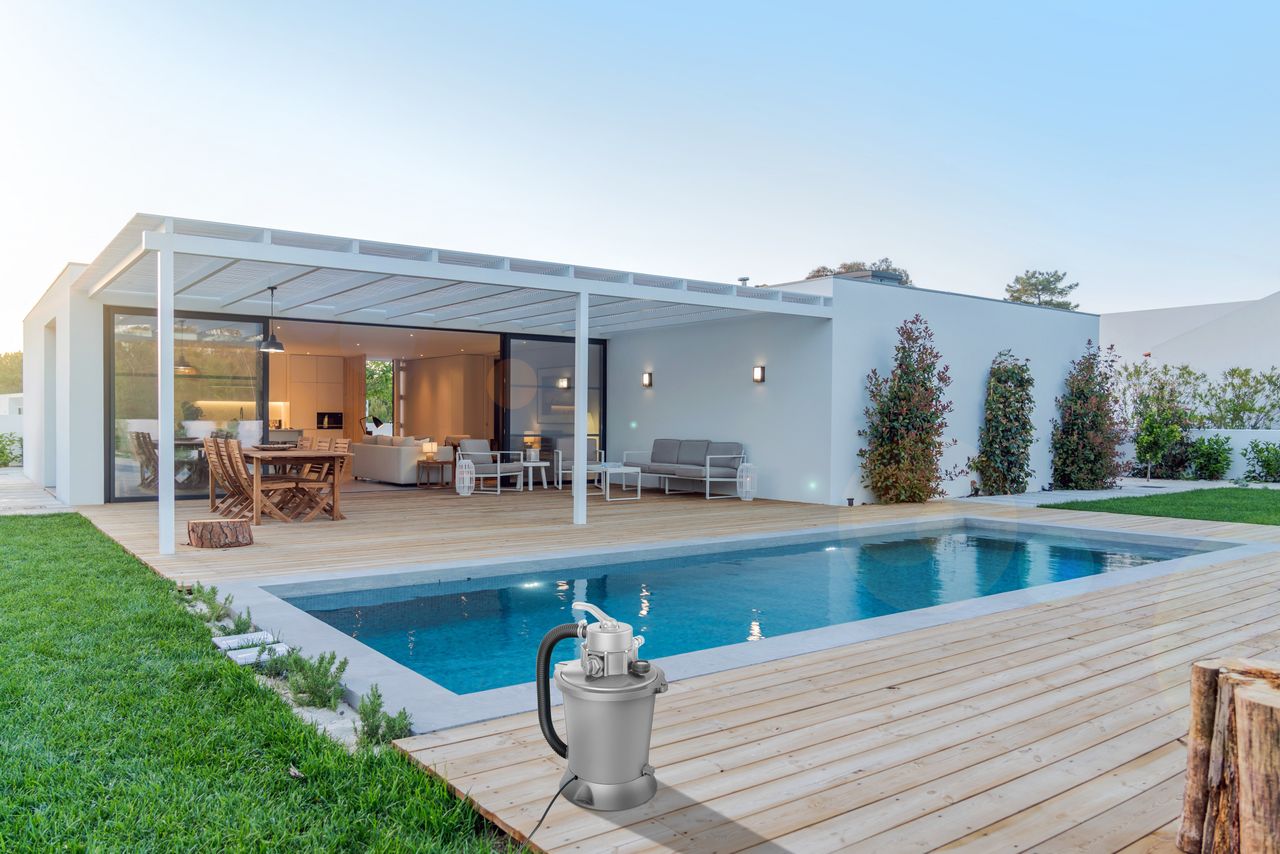 Poolex Filterpumpe für Pools Filtrationsgruppe